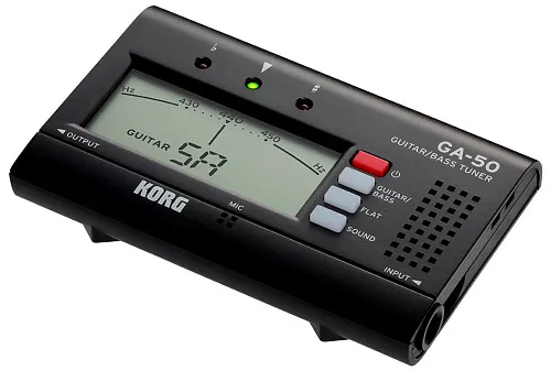 Korg GA-50 Цифровой хроматический тюнер для гитары/бас-гитары.