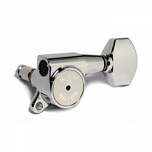 Gotoh SG381-HAPM-07-C-L6 Комплект колков для гитары 6л, локовые, хром.