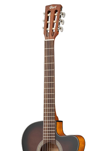 Cort Jade-E-Nylon-DBB Jade Series Классическая гитара со звукоснимателем.