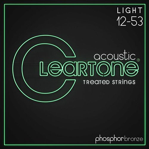 Cleartone 7412 Phosphor Bronze (12-53) Комплект струн для акустической гитары.