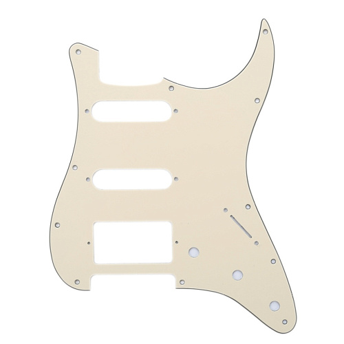 Musiclily MX0313 Защитная накладка для электрогитары, Fender Stratocaster, 3 слоя, кремовая.