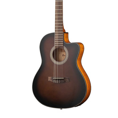 Cort Jade-E-Nylon-DBB Jade Series Классическая гитара со звукоснимателем.