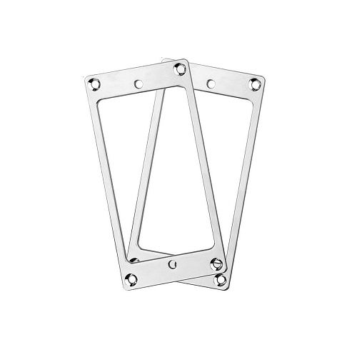Musiclily MX0643-2 Рамка звукоснимателя, прямая, хром.