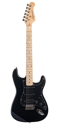 Rockdale Stars Plus HSS Maple Black Электрогитара.