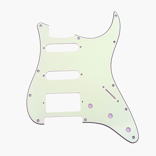 Musiclily MX1149IV Защитная накладка для электрогитары, Fender Stratocaster, 3 слоя, слоновая кость.