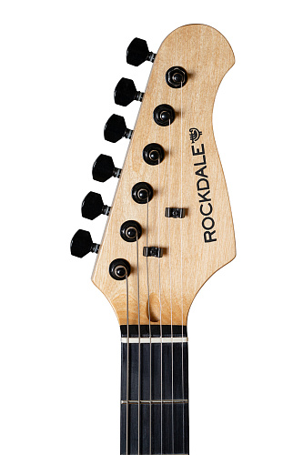 Rockdale Stars Black Limited Edition HSS BK Электрогитара
