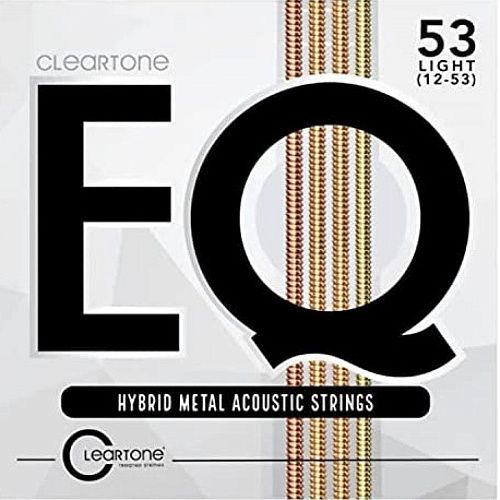 Cleartone 7812 EQ Hybrid Metal (12-53) Комплект струн для акустической гитары Phos Bronze.