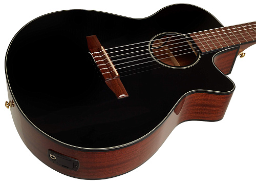 Ibanez AEG50N-BKH Электроакустическая гитара с нейлоновыми струнами.