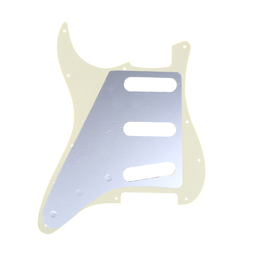Musiclily MX1388CM Защитная накладка для электрогитары, Fender Stratocaster, 3 слоя, кремовая.