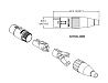 Amphenol AC3F Разъём 3 XLR "мама" кабельный.-1