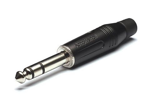 Amphenol ACPS-GB Разъем Jack 6.3 мм стерео штекер.